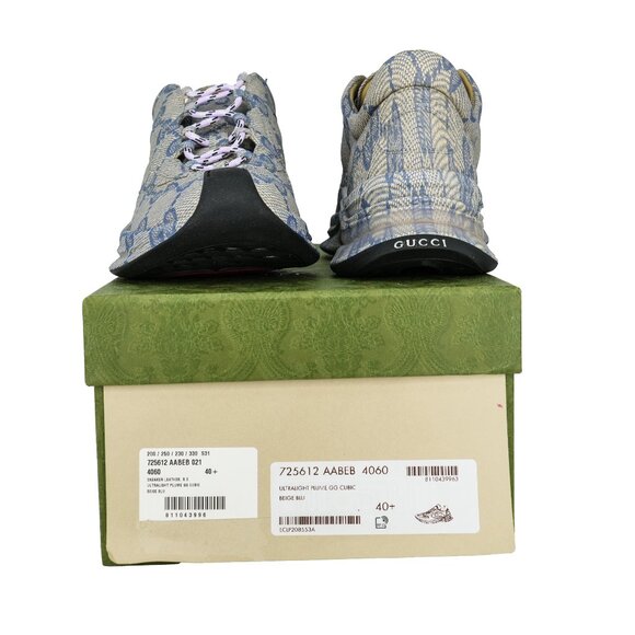 Gucci 725612 Women's GG Run Leather Sneakers - Picture 5 of 12